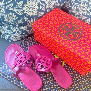 Tory Burch Vibrant Pink Sandals